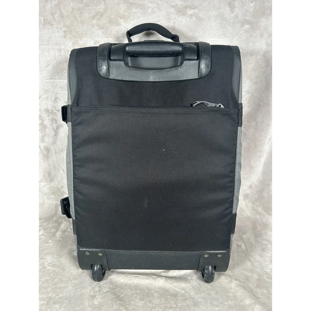 Oakley AP Tactical Field Gear Roller Carry On Gray Black Zipper Luggage Bag